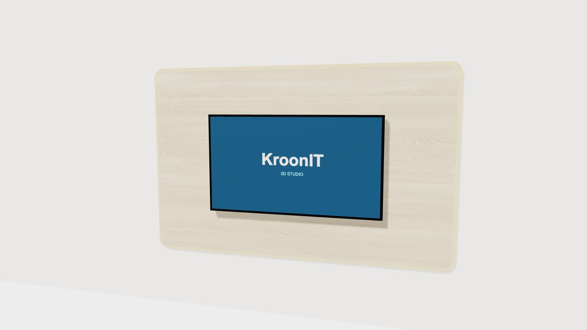 De tv-paneeldemo van KroonIT Forma